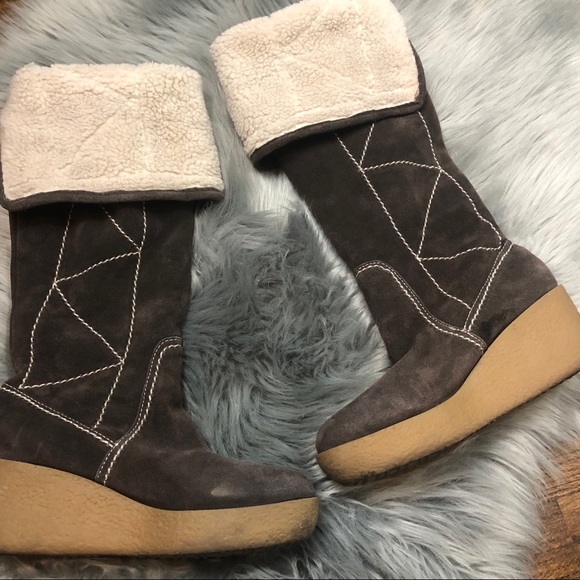 MICHAEL Michael Kors Shoes - MICHEAL MICHEAL KORS SUEDE RIDER BOOTS